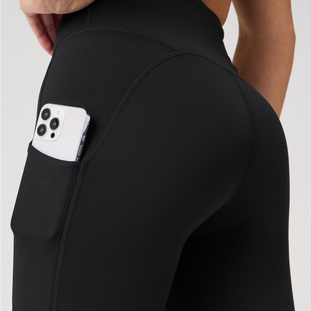 Fabletics Cold Weather High-Waisted Pocket Legging Sz Small Tall - Picture 4 of 8